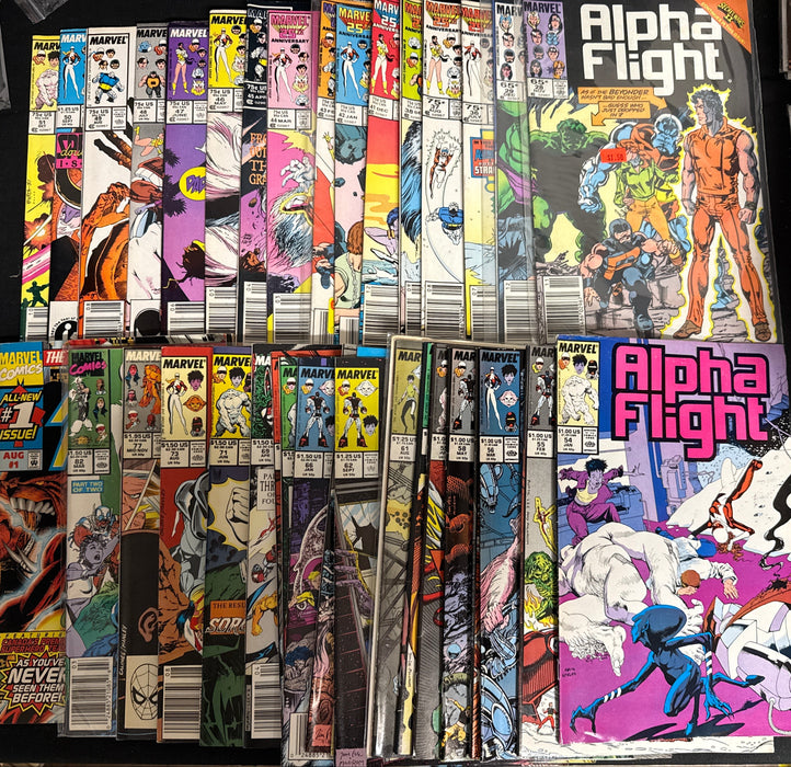 Alpha Flight #28-82 VF- (7.5) 35 Issues