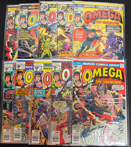 Omega the Unknown # 1-10  VF- (7.5)