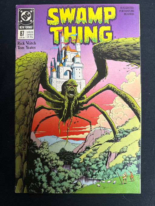 Swamp Thing # 87  VF- (7.5)