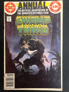 Saga of Swamp Thing Annual #  1 FN+ (6.5)