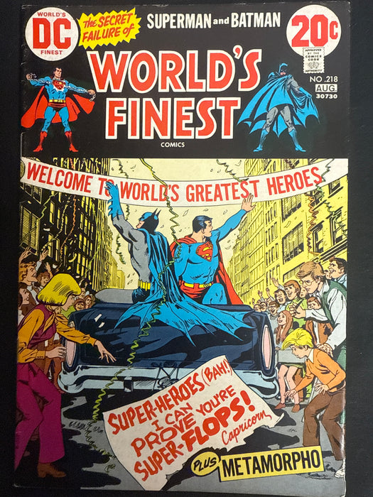 World's Finest Comics #218  FN/VF (7.0)