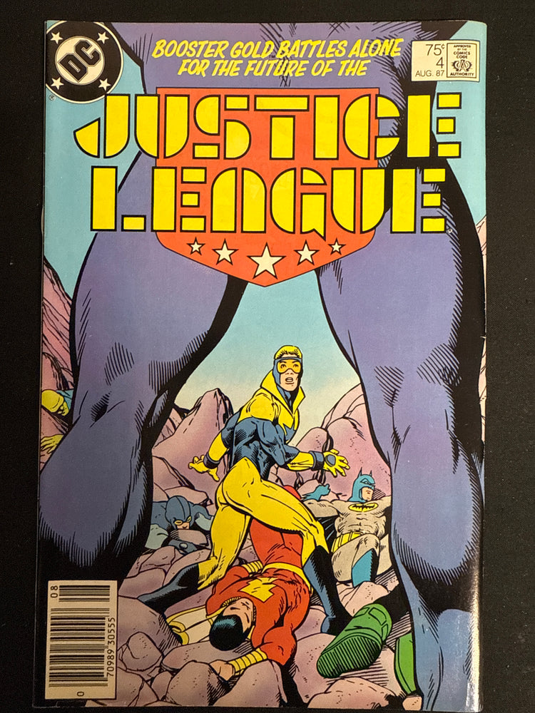 Justice League #  4 Newsstand FN+ (6.5)