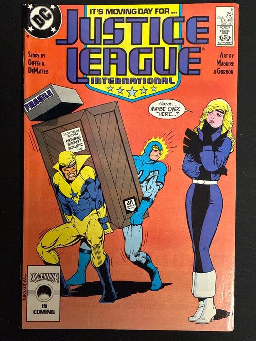 Justice League International #  8 VF+ (8.5)