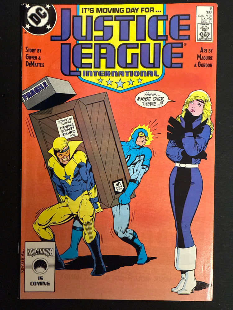 Justice League International #  8 VF+ (8.5)