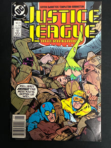 Justice League International # 21 Newsstand VF/NM (9.0)