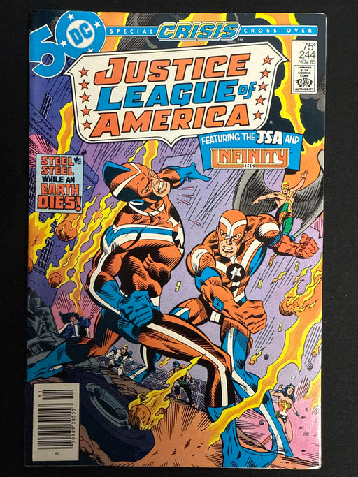 Justice League of America #244  Newsstand NM- (9.2)