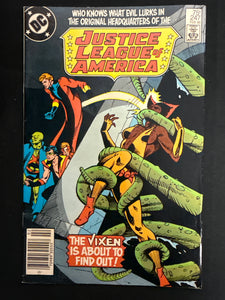 Justice League of America #247  Newsstand VF- (7.5)