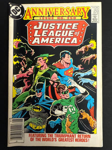 Justice League of America #250  Newsstand VF- (7.5)