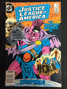 Justice League of America #251  Newsstand VF- (7.5)