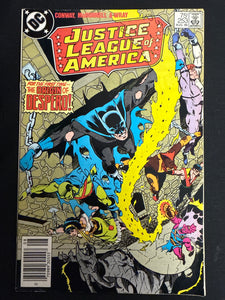 Justice League of America #253  Newsstand VF (8.0)