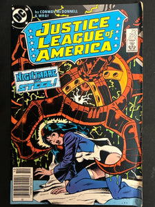 Justice League of America #255  Newsstand VG+ (4.5)