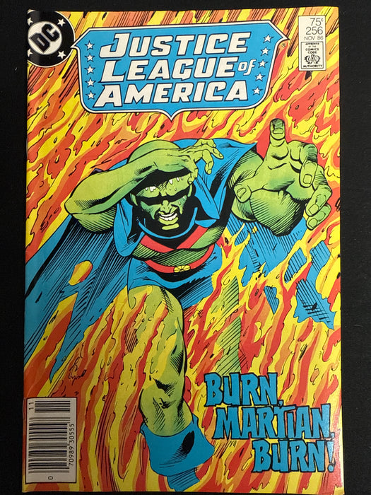 Justice League of America #256  Newsstand VF+ (8.5)