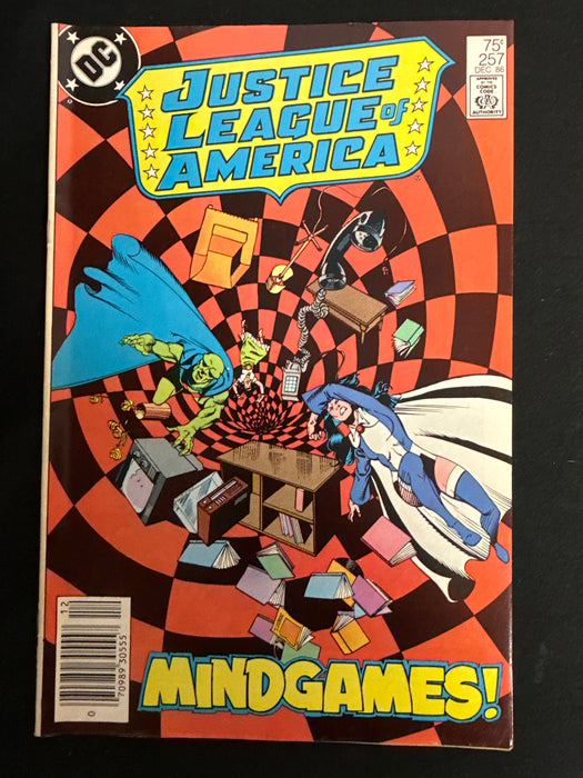 Justice League of America #257  Newsstand VF (8.0)