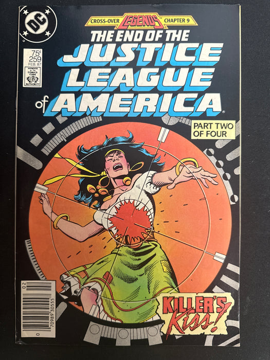 Justice League of America #259  Newsstand VF- (7.5)