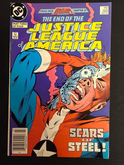 Justice League of America #260  Newsstand VF (8.0)