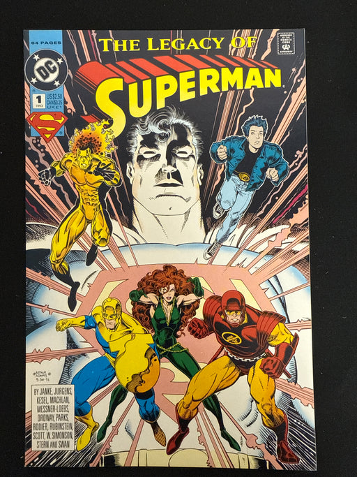 Superman: The Legacy of Superman #  1 NM (9.4)