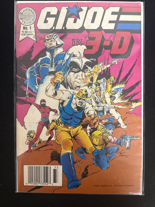 G.I. Joe in 3-D Annual #  1 Newsstand VG+ (4.5) No Glasses