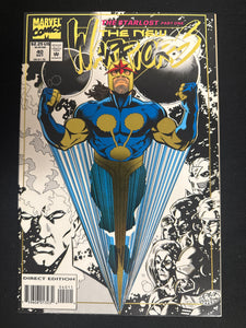 New Warriors # 40 Gold Foil Edition NM- (9.2)