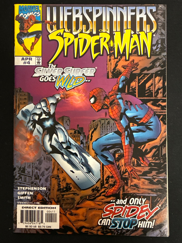 Webspinners: Tales of Spider-Man #  4 NM (9.4)