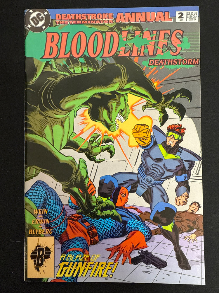 Deathstroke, the Terminator Annual #  2  NM+ (9.6)