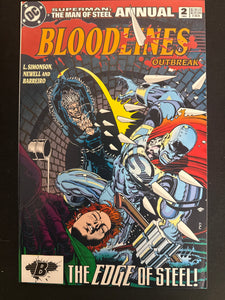 Superman: The Man of Steel Annual #  2 NM+ (9.6)