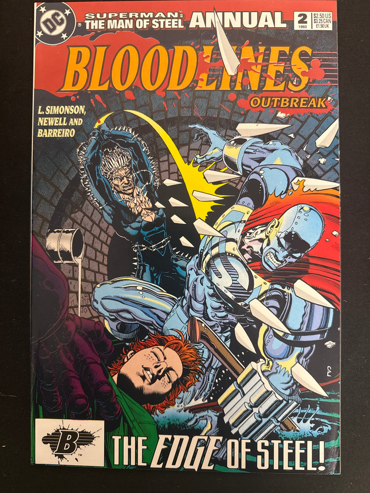 Superman: The Man of Steel Annual #  2 NM+ (9.6)