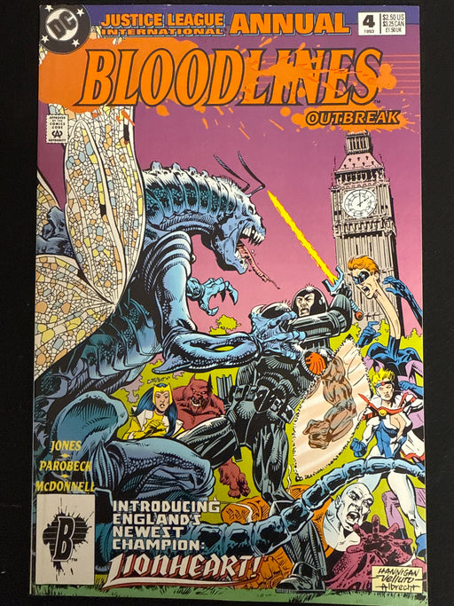 Justice League International Annual #  4 VF- (7.5)