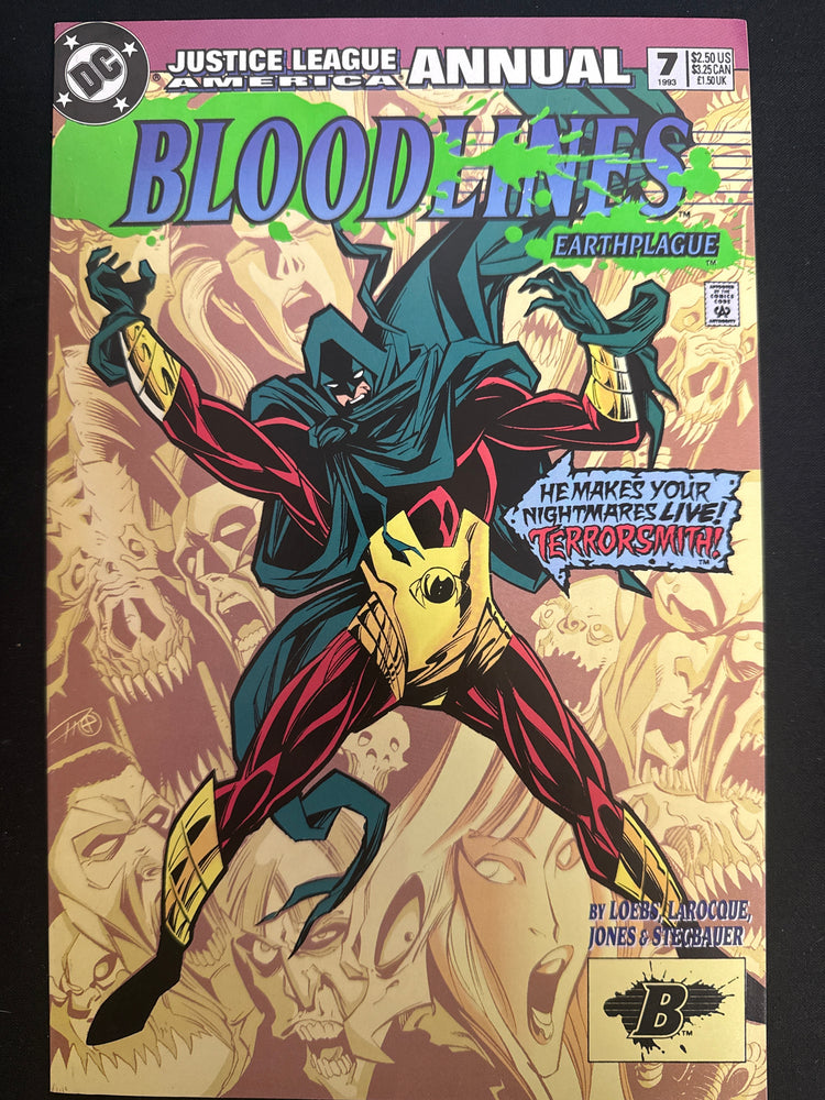 Justice League America Annual #  7 VF- (7.5)