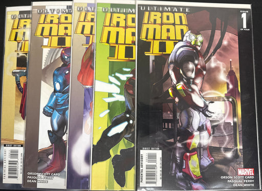 Ultimate Iron Man II #  1-5  NM+ (9.6)