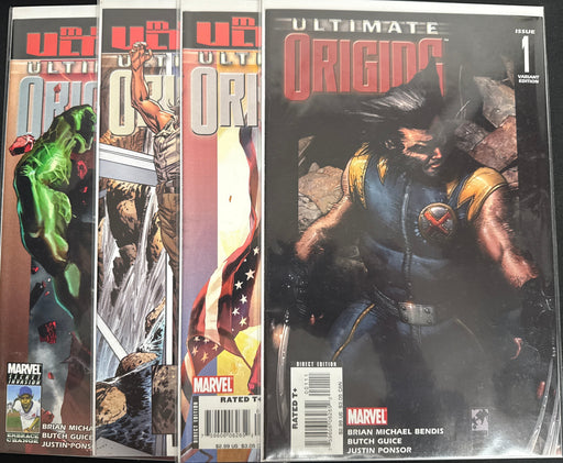 Ultimate Origins #  1-4 Variant Edition - Michael Turner NM+ (9.6)