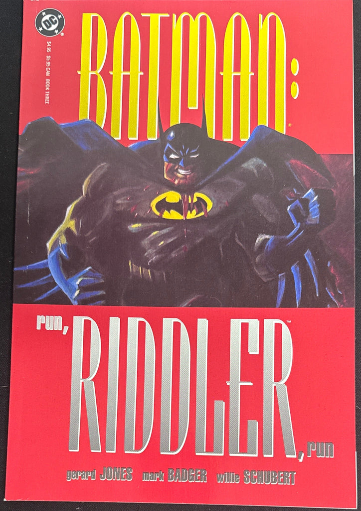 Batman: Run, Riddler, Run #1 (DC, 1992) NM (9.4) — Bedo's Collectibles