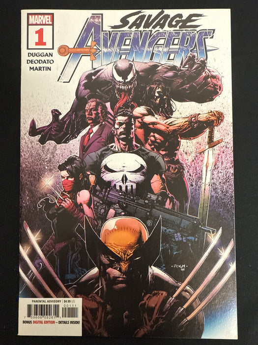 Savage Avengers #  1 David Finch NM+ (9.6)