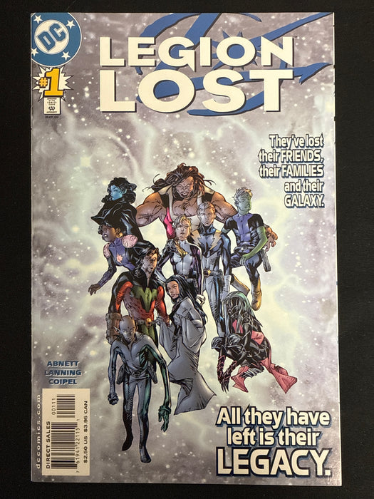 Legion Lost #  1  NM (9.4)