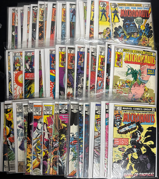 Micronauts #  1-51 + Annual #1,2  Average VF-