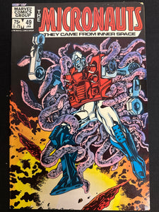 Micronauts # 49  VF- (7.5)
