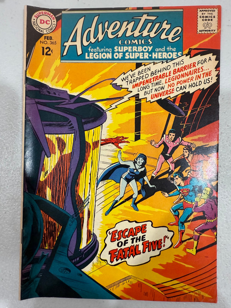 Adventure Comics #365   FN- (5.5)