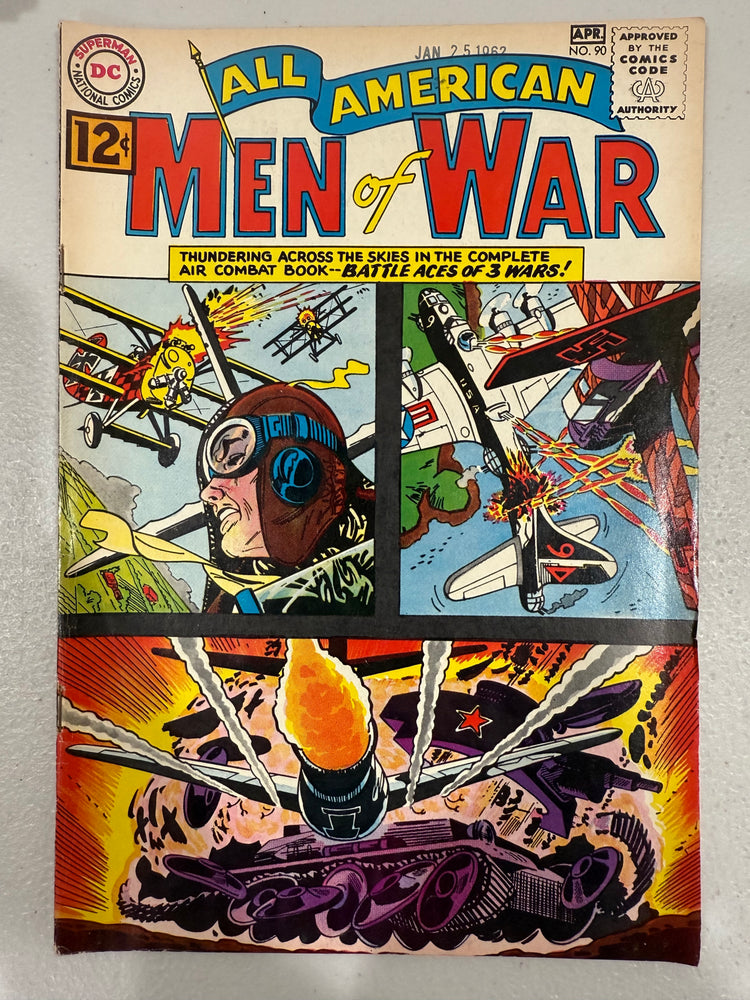 All-American Men of War # 90  FN (6.0)