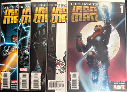 Ultimate Iron Man #  1 - 5 NM+ (9.6)