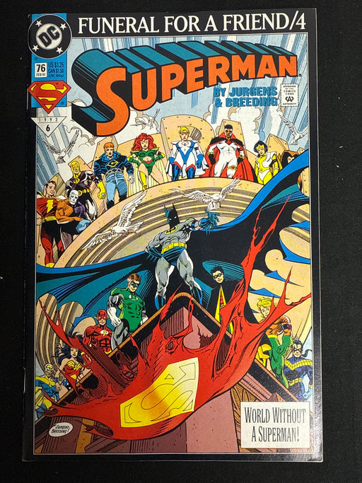 Superman # 76 VF+ (8.5)