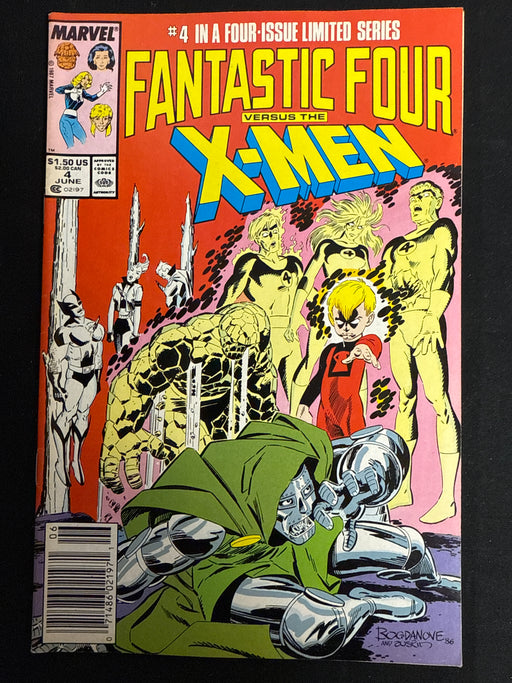 Fantastic Four vs. X-Men #  4 Newsstand VF- (7.5)