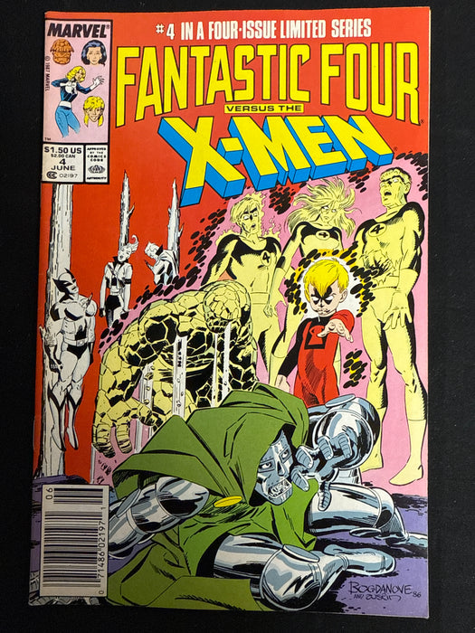 Fantastic Four vs. X-Men #  4 Newsstand VF- (7.5)