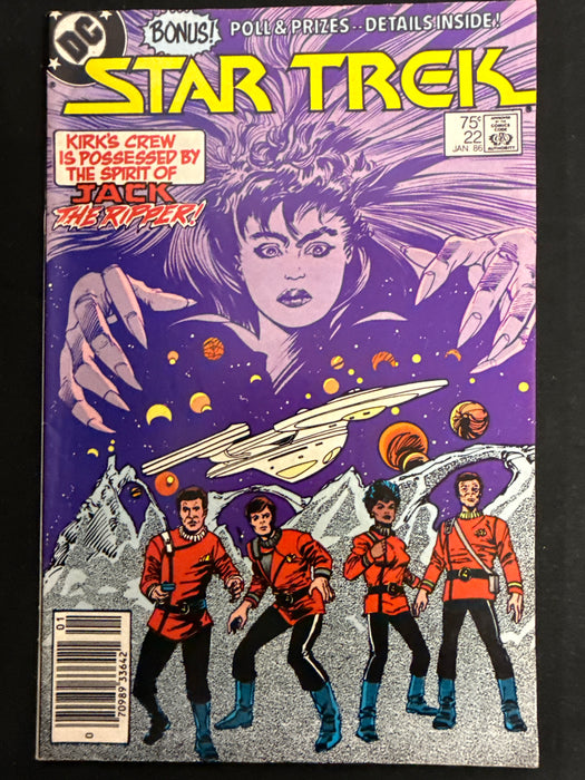Star Trek # 22 Newsstand FN/VF (7.0)