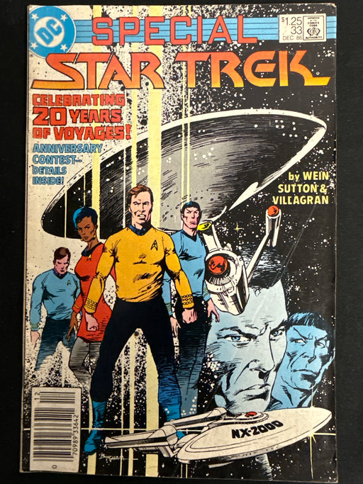Star Trek # 33 Newsstand FN+ (6.5)