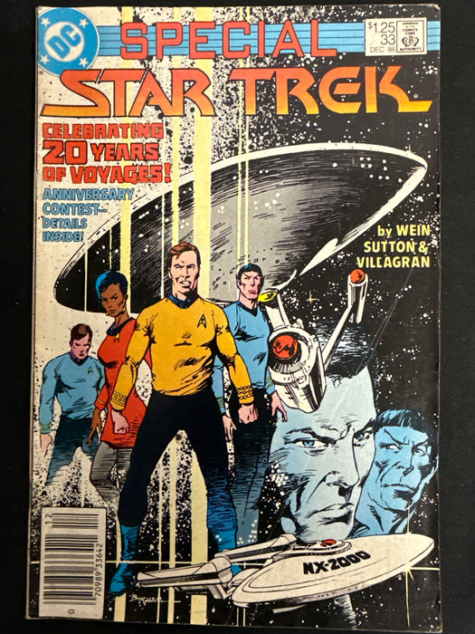 Star Trek # 33 Newsstand FN+ (6.5)