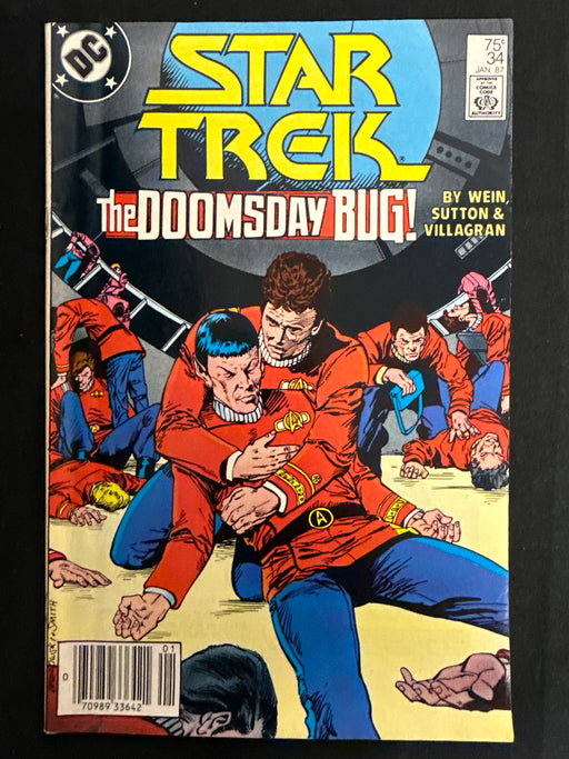 Star Trek # 34 Newsstand VF- (7.5)