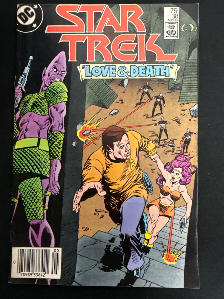Star Trek # 38 Newsstand VF- (7.5)