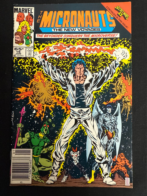 Micronauts # 16 Newsstand Vol. 2 FN+ (6.5)