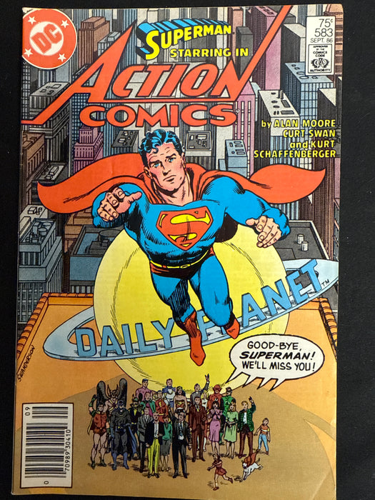 Action Comics #583  Newsstand FN+ (6.5)