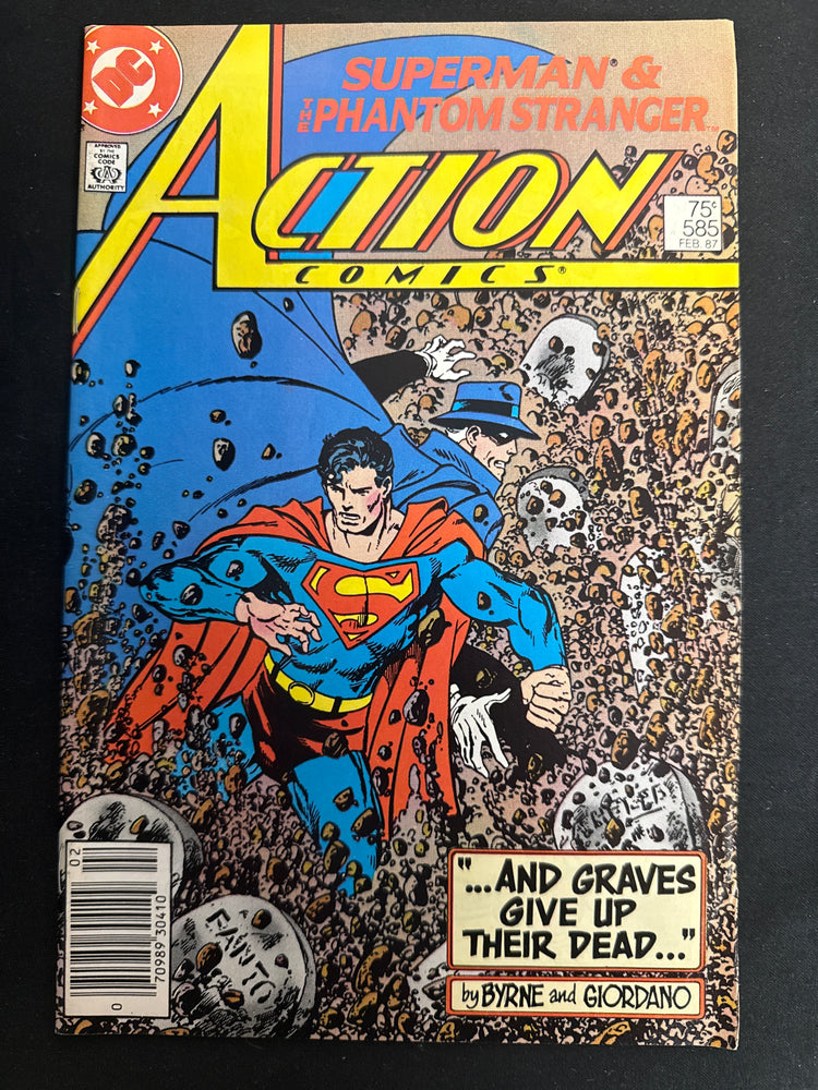 Action Comics #585  Newsstand FN/VF (7.0)
