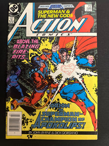 Action Comics #586  Newsstand FN+ (6.5)
